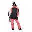Zimní snowboardová dámská bunda Horsefeathers Taia - růžová, šedá, černá