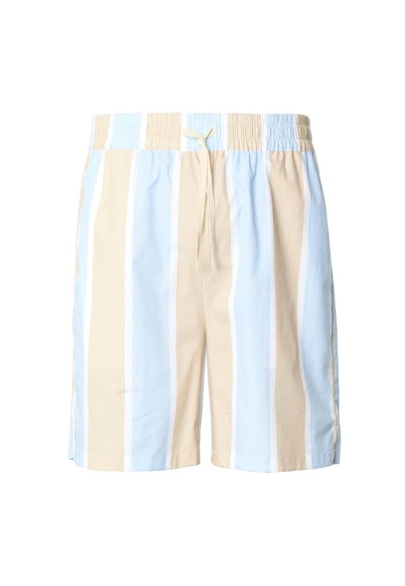 Summer Stripe Resort Shorts black/white XXL - wetsand/freezeblue