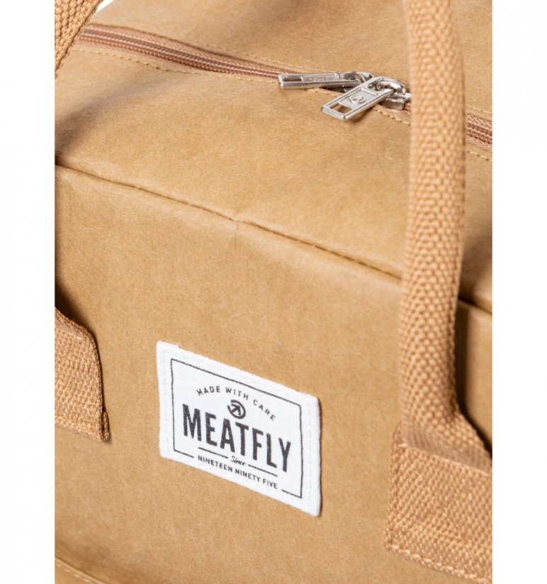 Hnedý batoh Meatfly Cheery Paper 18l