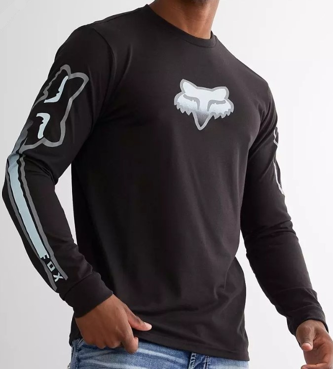 T-Shirt Fox Vizen LS Tech Tee black