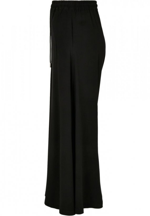 Ladies Viscose Midi Skirt - black