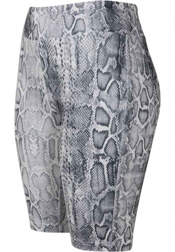 Ladies Cycle Pattern Shorts - snake