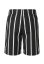 Summer Stripe Resort Shorts black/white XXL - black/white