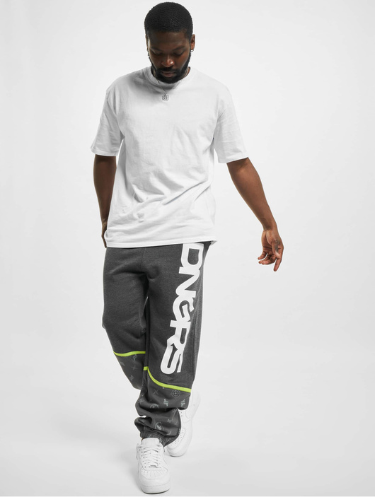 Tepláky Dangerous DNGRS / Sweat Pant Crosshair in grey - Veľkosť: XL