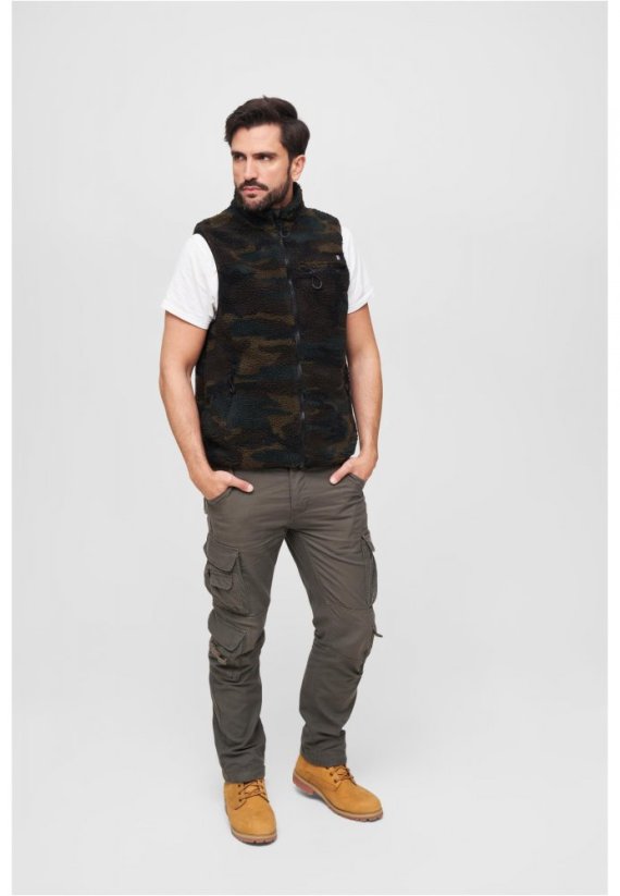 Teddyfleece Vest Men - woodland