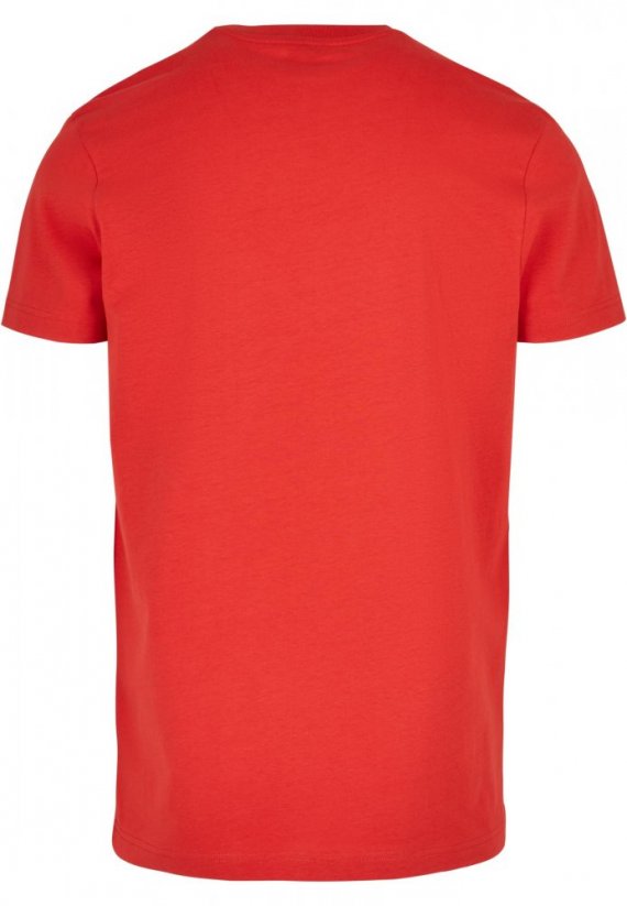 Červené pánske tričko Urban Classics Basic