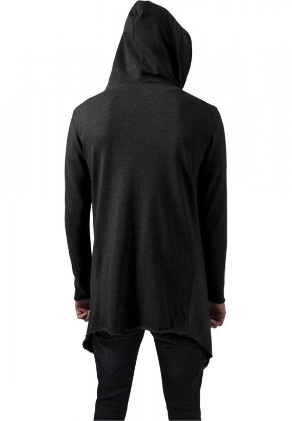 Pánský cardigan Urban Classics Long Open Edge Cardigan - tmavě šedý