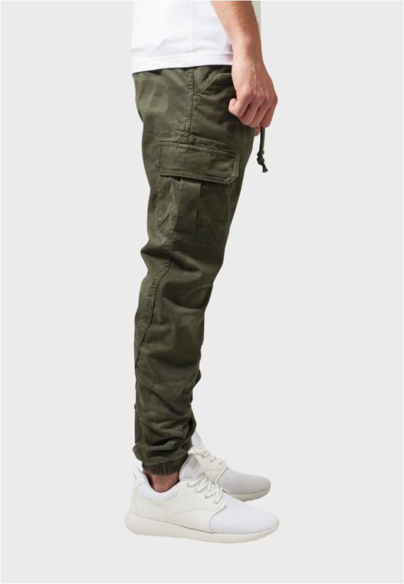 Camo Cargo Jogging Pants - sand camo