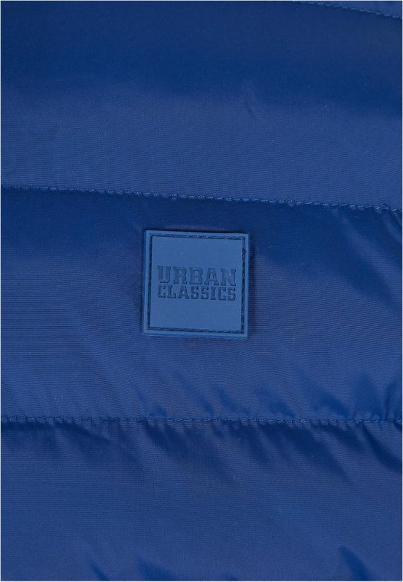 Pánska prešívaná bunda Urban Classics Basic Bubble - modrá