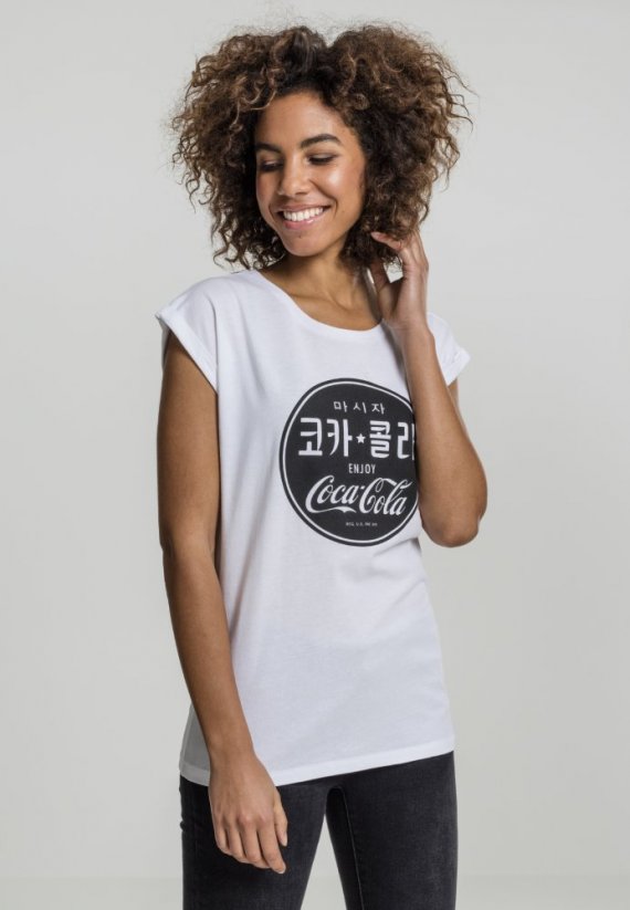 Koszulka Merchod Ladies Coca Cola Chinese Black Tee