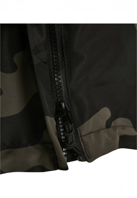 Pánská bunda Fleece Pull Over Windbreaker - darkcamo