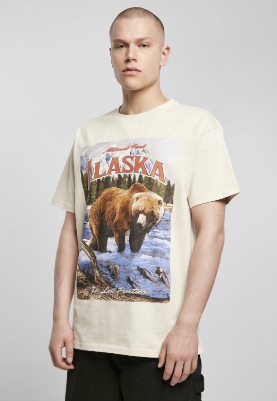 T-shirt Alaska Vintage Oversize Tee - sand