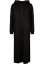 Černá dámská mikina Urban Classics Modal Terry Long Hoody Dress