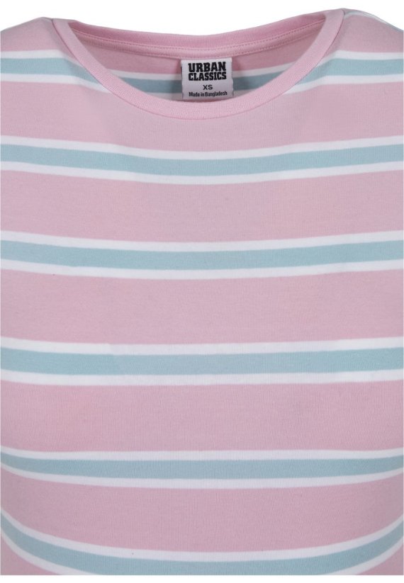 Ladies Stretch Stripe Dress