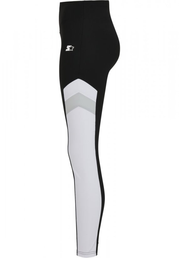 Ladies Starter Highwaist Sports Leggings - black/white