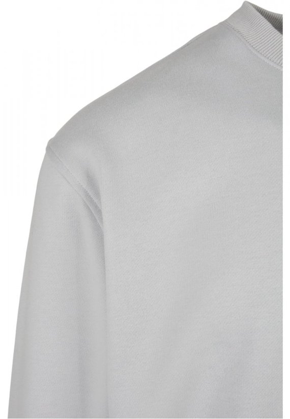 Světle šedá pánská mikina Urban Classics Crewneck Sweatshirt