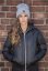 Čepice Urban Classics Leatherpatch Long Beanie - grey