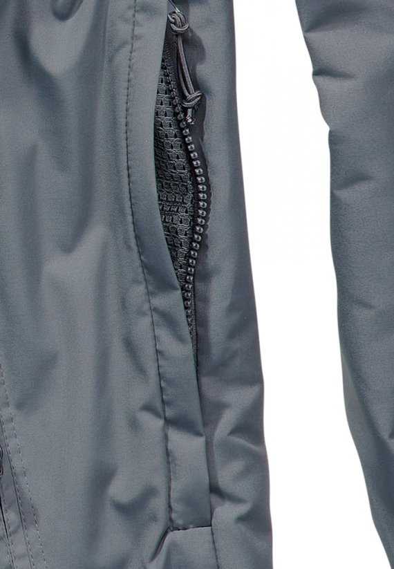 Pánská jarní, podzimní bunda Brandit Summer Pull Over - anthracitová