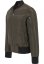 Pánska bomber bunda Urban Classics 2-Tone - tmavo olivová