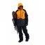 Zimní snowboardová pánská bunda Horsefeathers Crown - oranžová, šedá, černá