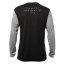 T-Shirt Fox Contended LS dark black