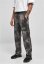 Męskie spodnie dresowe Urban Classics Tye Dyed Sweatpants - batik czarny