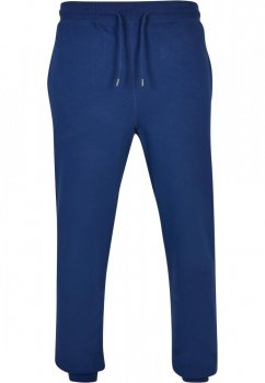Modré pánske tepláky Urban Classics Basic Sweatpants