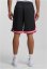 Stripes Mesh Shorts blkredwht XL - blkredwht
