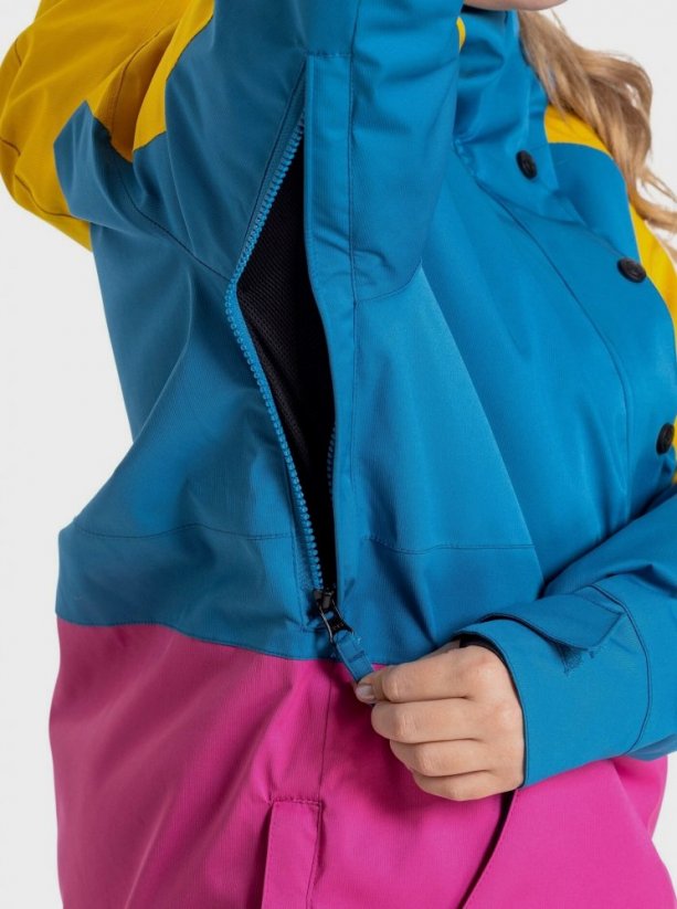 Zimní snowboardová dámská bunda Meatfly Aiko Premium berry pink