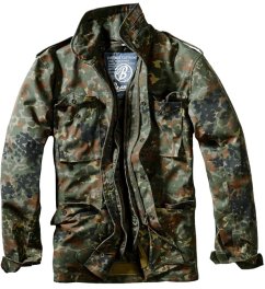Maskáčová pánská bunda Brandit  M-65 Field Jacket flecktran