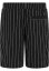 Striped Crinkle Resort Shorts offwhite/black 3XL - black/offwhite