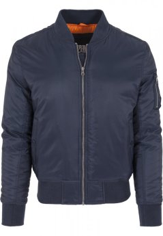 Pánska bomber bunda Urban Classics - tmavo modrá
