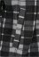 Pánska jarná bunda Urban Classics Plaid Teddy Lined - čierna, biela