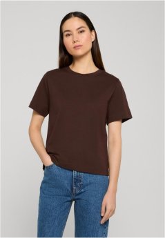 Ladies Essentials Boxy Tee  - brown