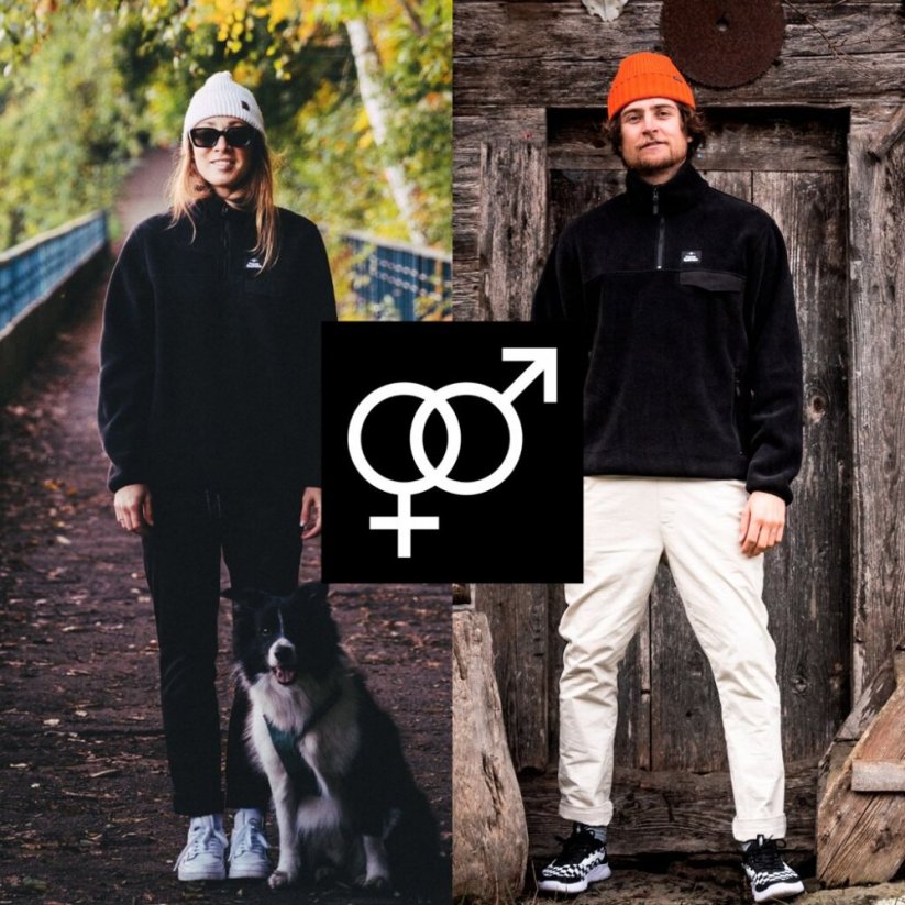 Unisex mikina Horsefeathers Madog - černá