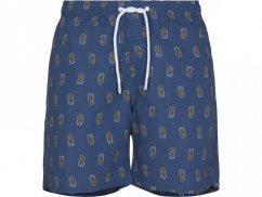 Pánské koupací šortky Urban Classics Pattern Swim Shorts - pineapple aop