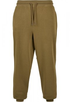 Pánske tepláky Urban Classics Basic Sweatpants - olivové