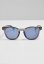 Brýle Urban Classics Sunglasses Italy with chain - grey/silver/silver