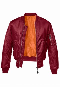 Brandit / MA1 Bomber Jacket bordeaux