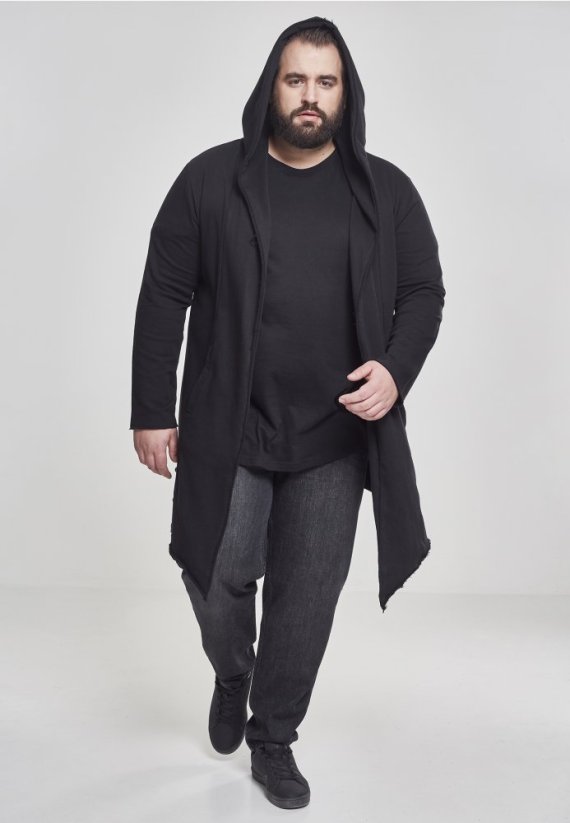 Pánsky kardigan Urban Classics Long Open Edge Cardigan - čierny