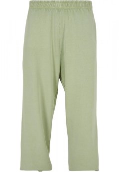 Pánske tepláky Urban Classics Wash Sweatpants - svetlo zelené