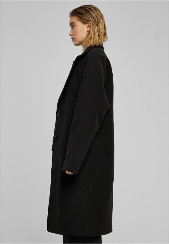 Dámsky kabát Urban Classics Oversized Long - čierny