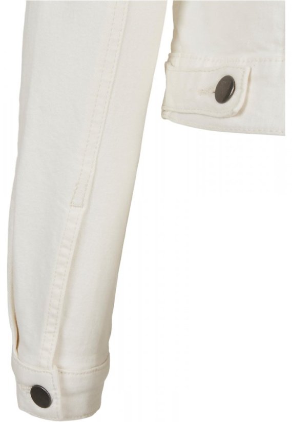 Damska kurtka dżinsowa Urban Classics Ladies Organic Denim Jacket - biała