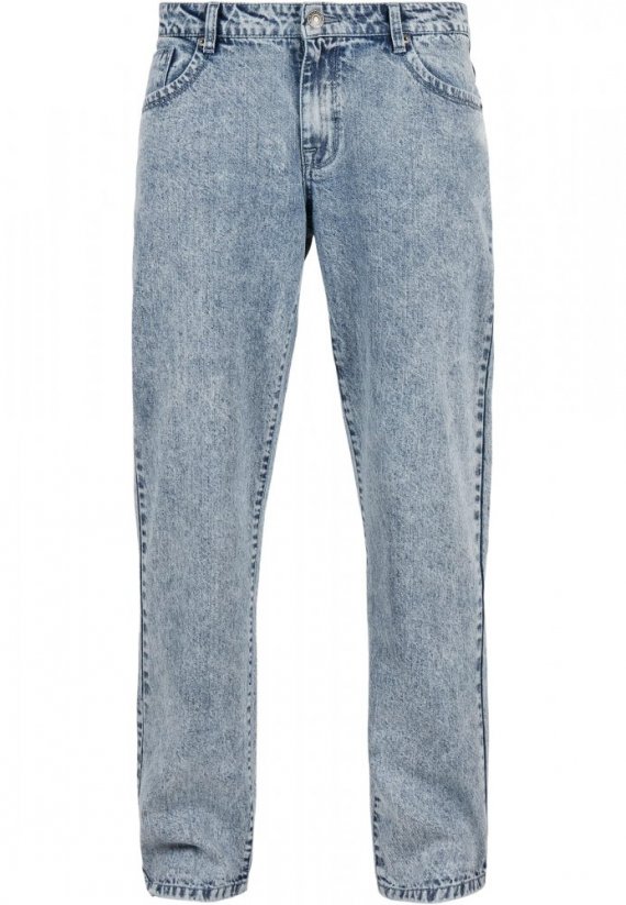 Pánské jeansy Urban Classics Loose Fit Jeans - light skyblue washed
