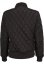 Dámská prošívaná bomber bunda Urban Classics Diamond Quilt Nylon - černá