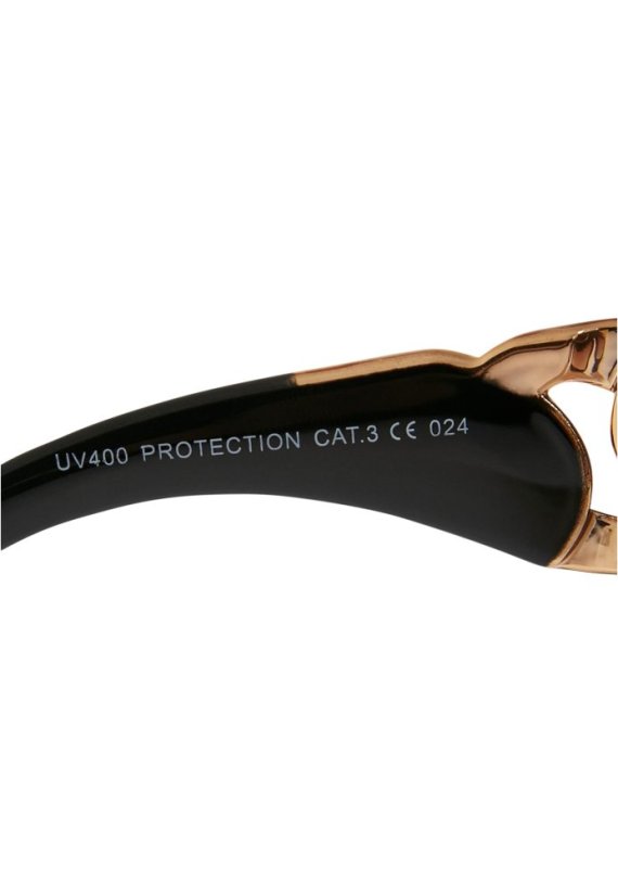 Sunglasses Zakynthos with Chain - amber/gold