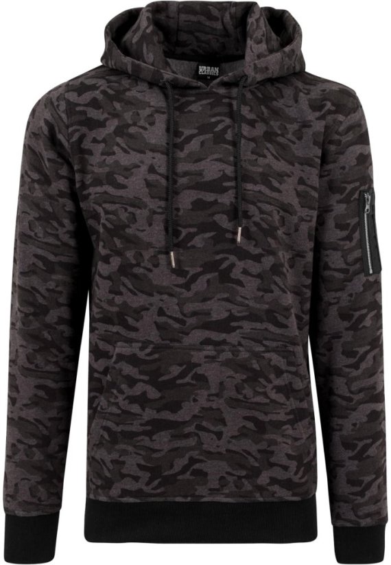 Sweat Camo Bomber Hoody dark camo L
