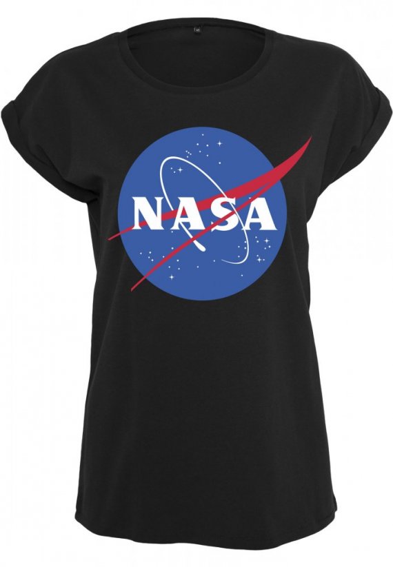Ladies NASA Insignia Tee - black - Veľkosť: M