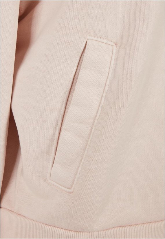 Ružová dámska mikina Urban Classics Heavy Terry Garment Dye