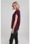 Fialové dámské tričko Urban Classics Ladies Extended Shoulder Tee